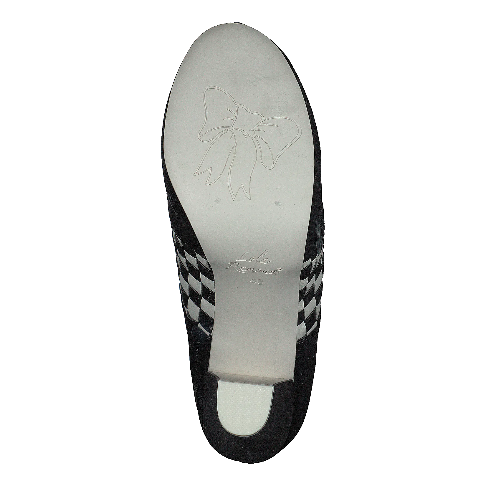 Angie P Black/creme