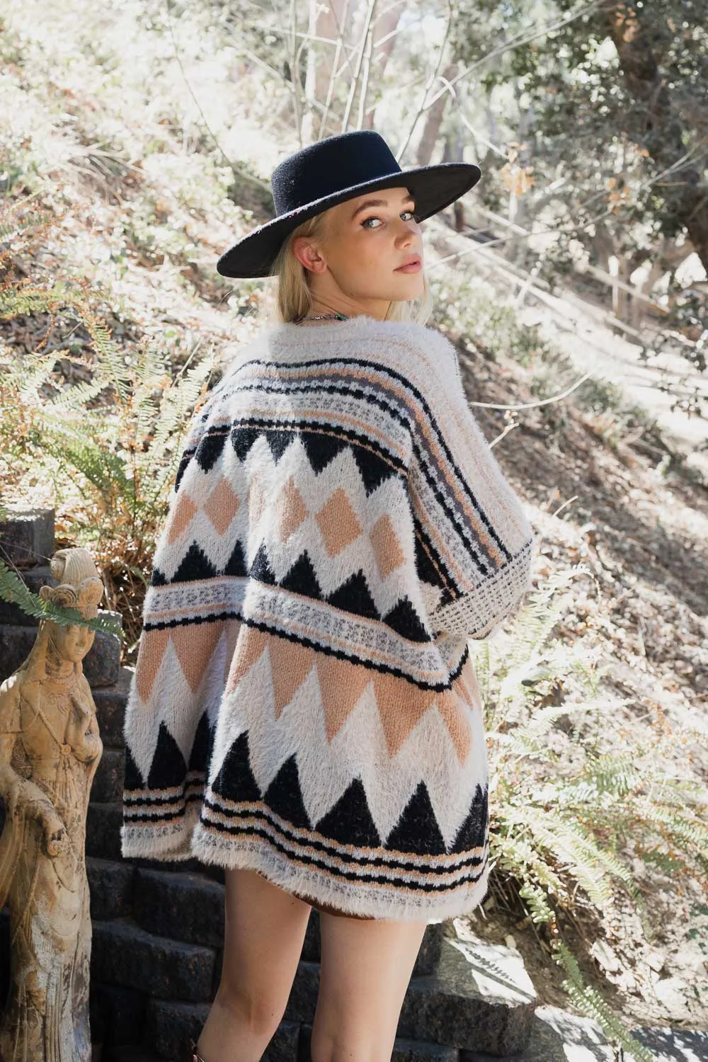 Aztec Dreams Cozy Pocket Ruana