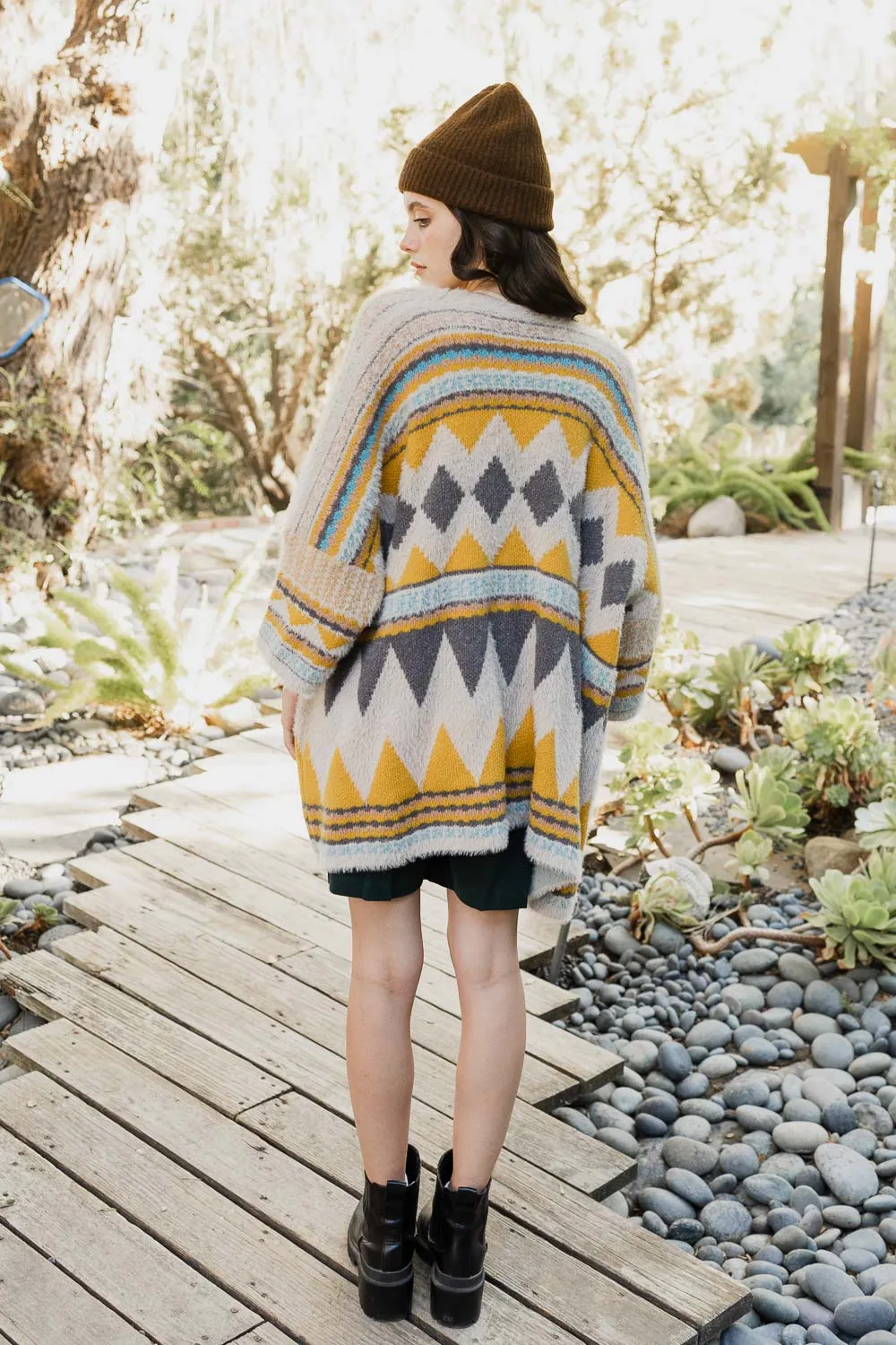 Aztec Dreams Cozy Pocket Ruana