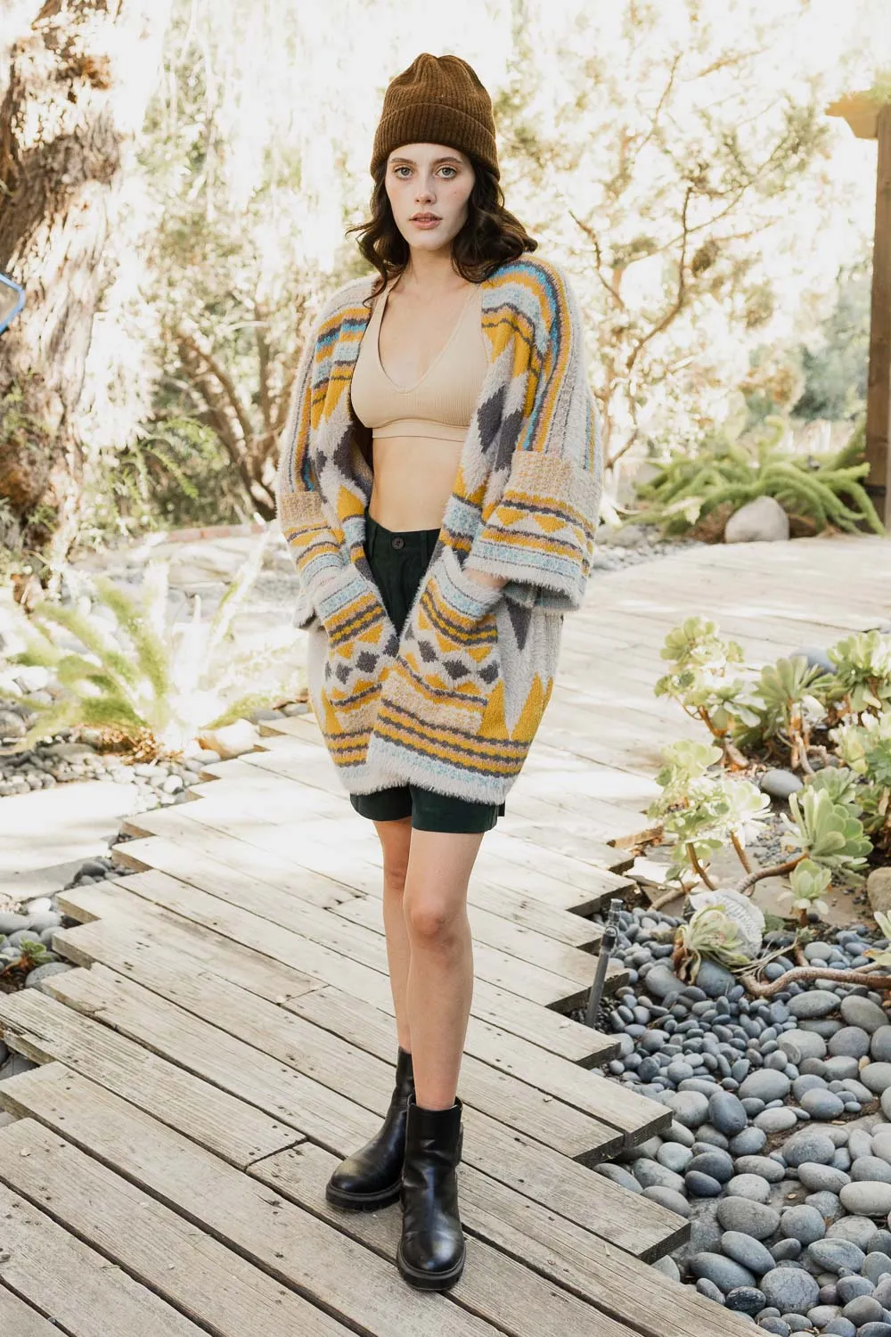 Aztec Dreams Cozy Pocket Ruana