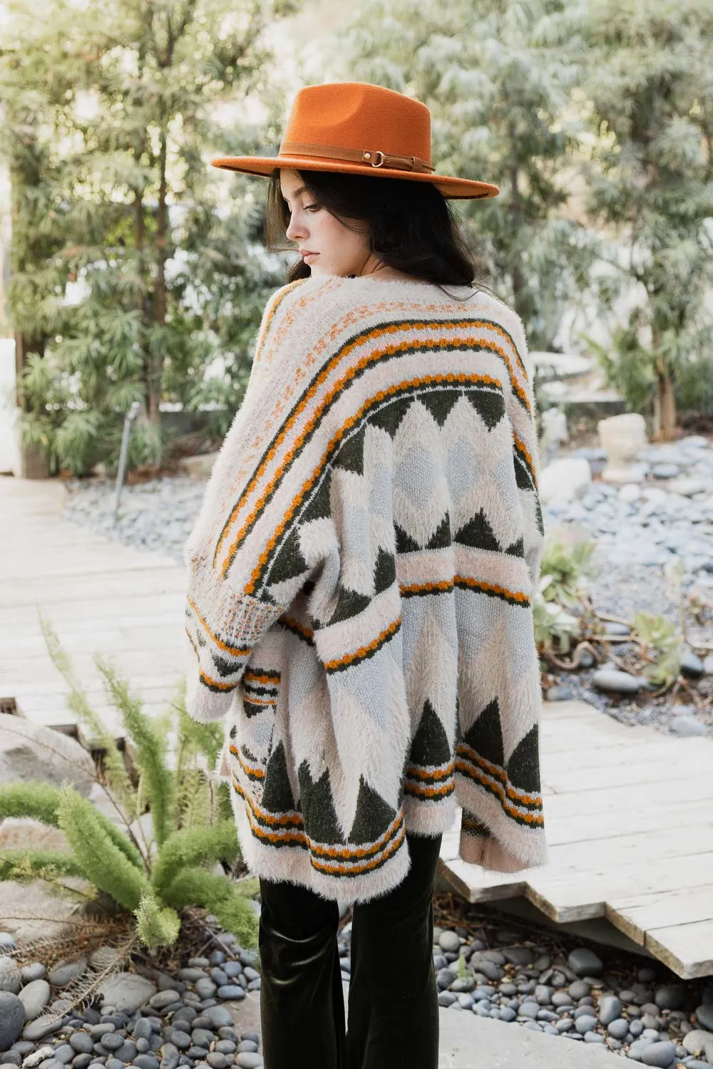Aztec Dreams Cozy Pocket Ruana