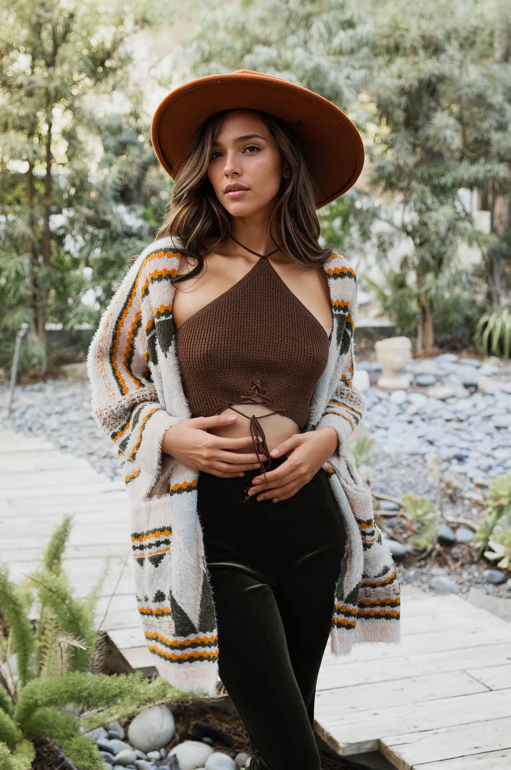 Aztec Dreams Cozy Pocket Ruana