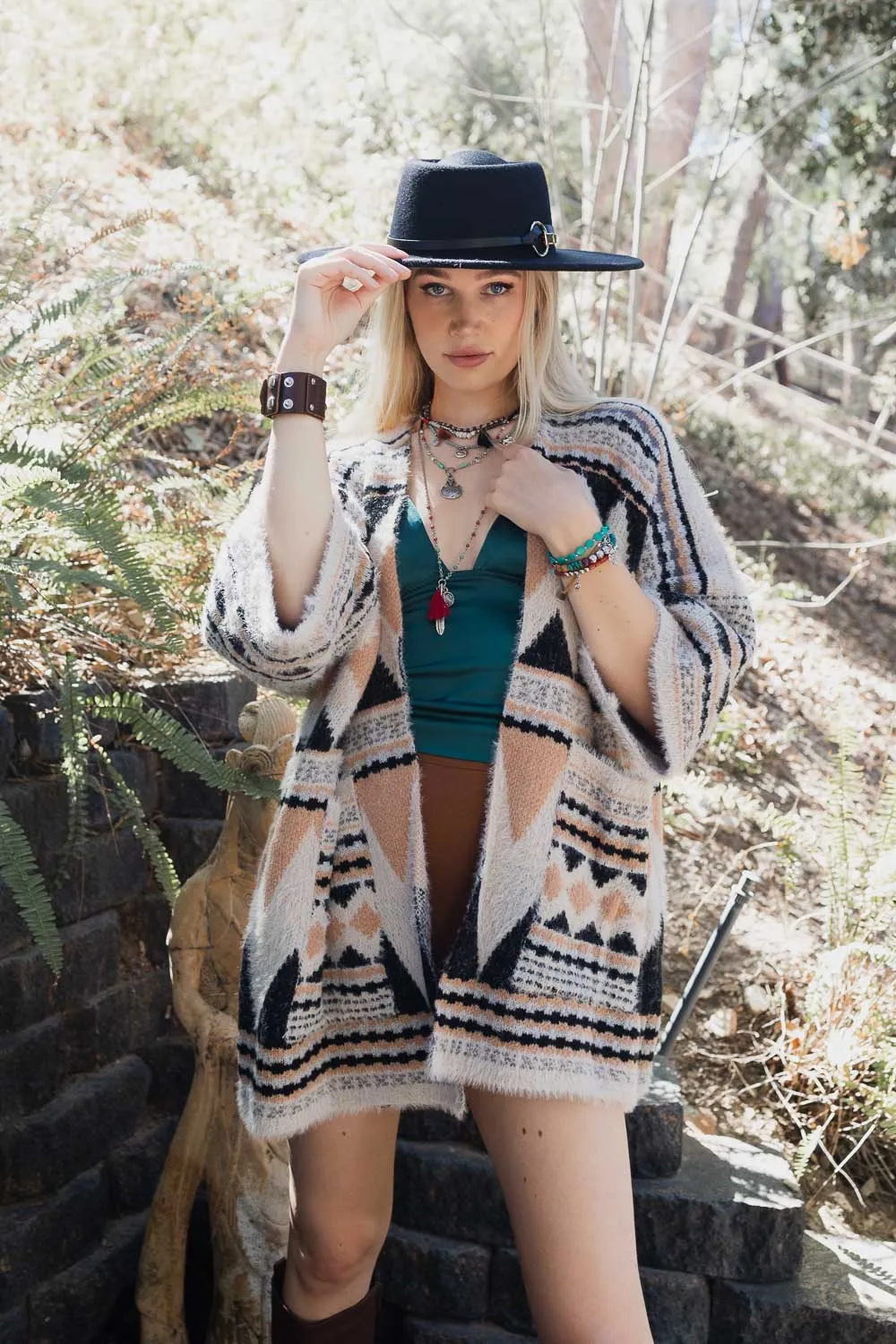 Aztec Dreams Cozy Pocket Ruana