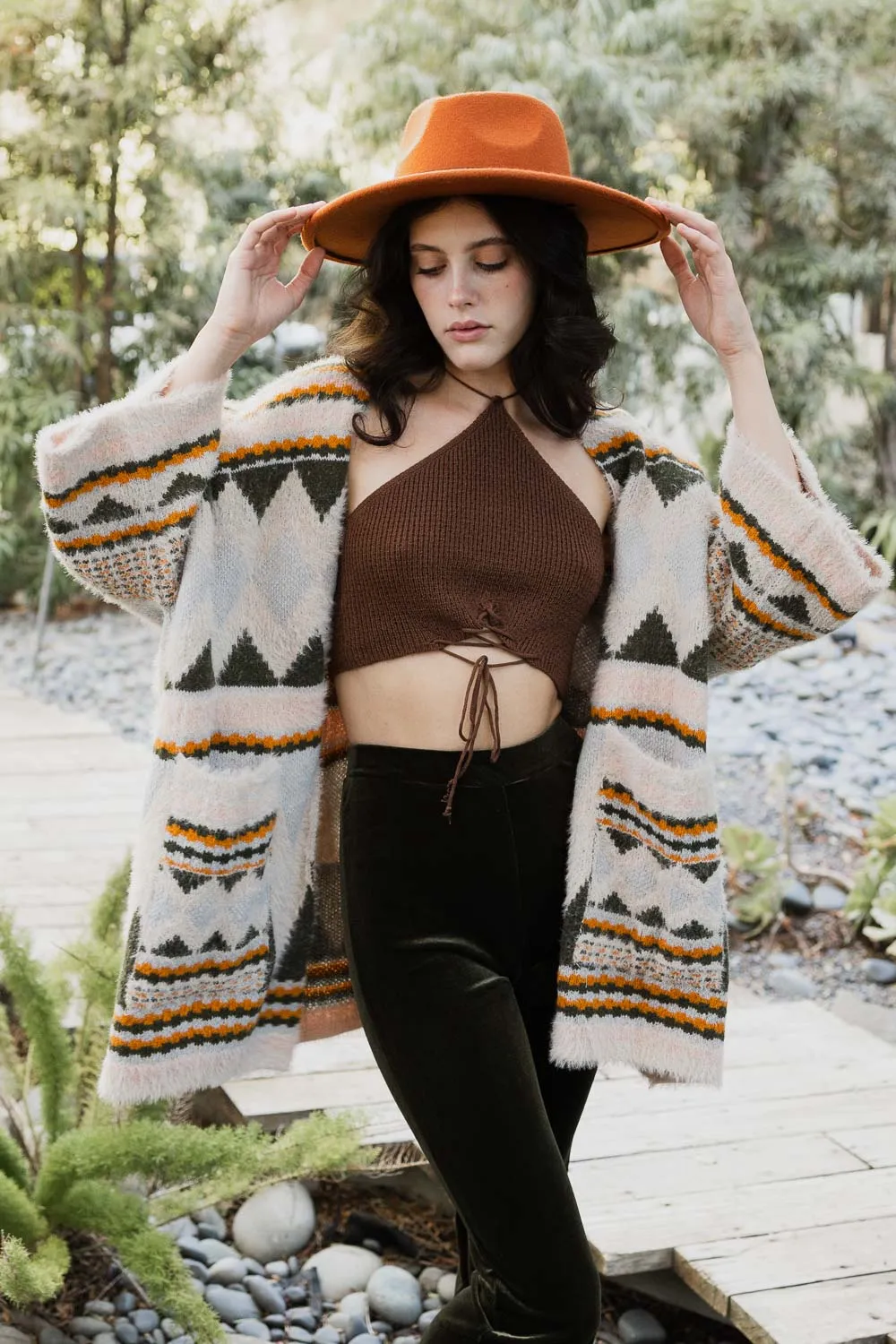 Aztec Dreams Cozy Pocket Ruana