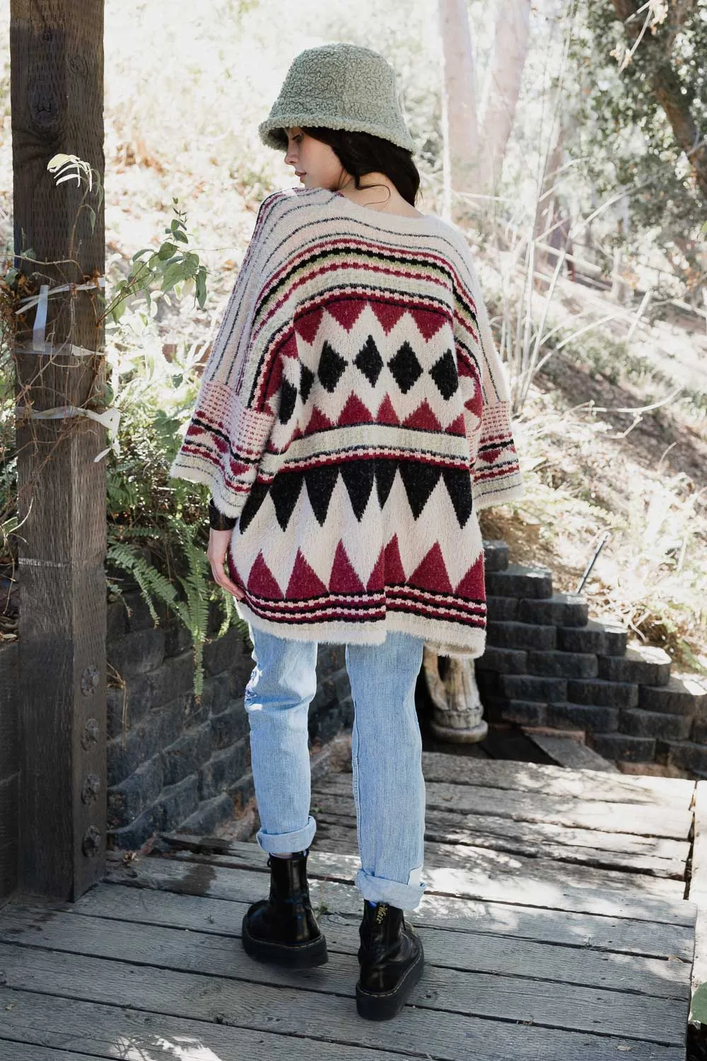 Aztec Dreams Cozy Pocket Ruana