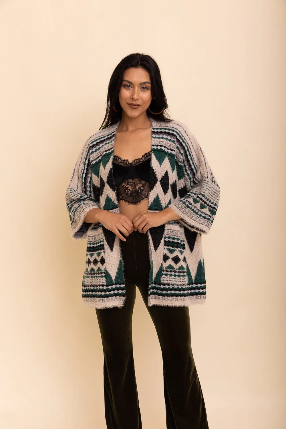 Aztec Dreams Cozy Pocket Ruana