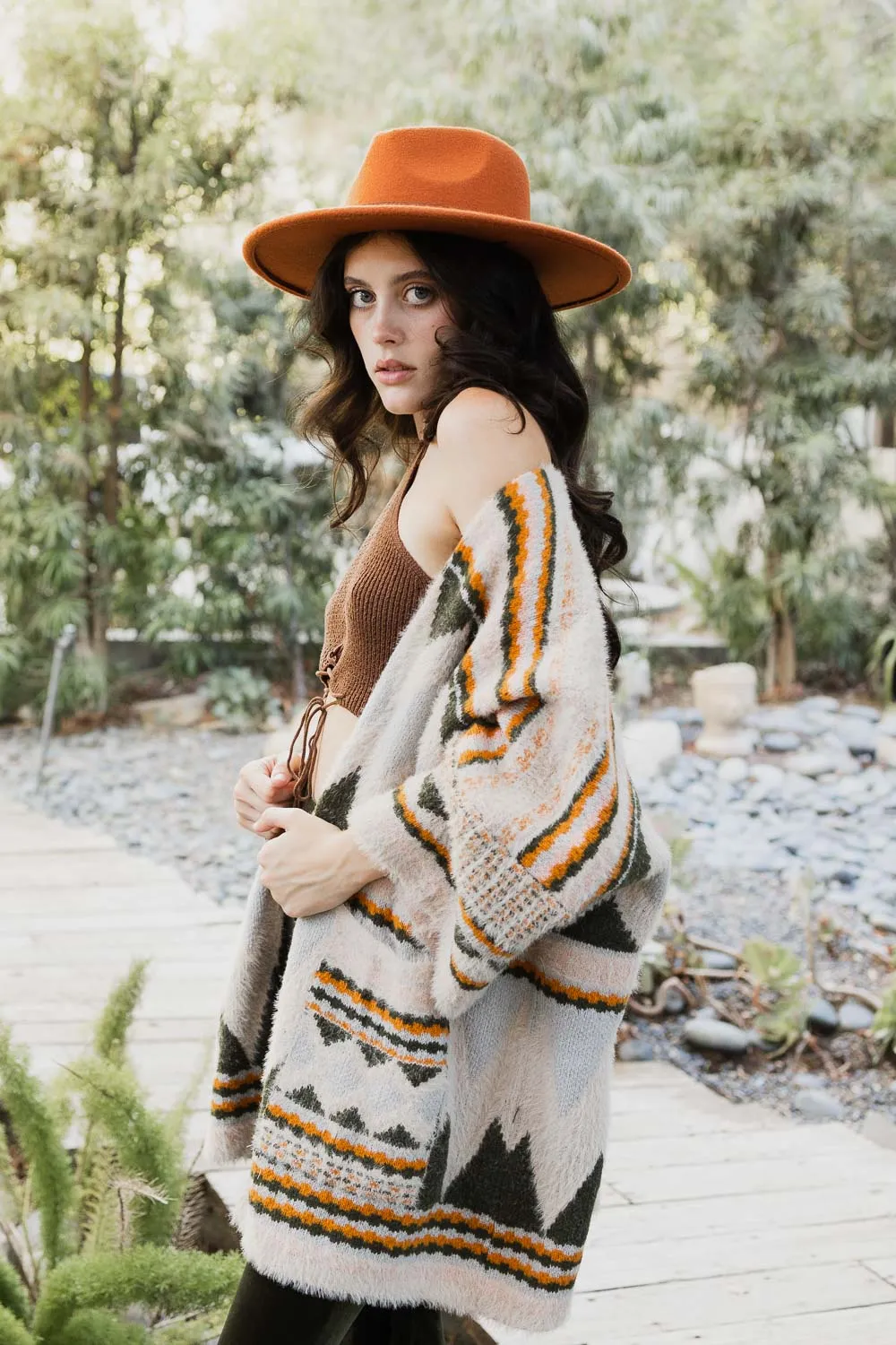 Aztec Dreams Cozy Pocket Ruana