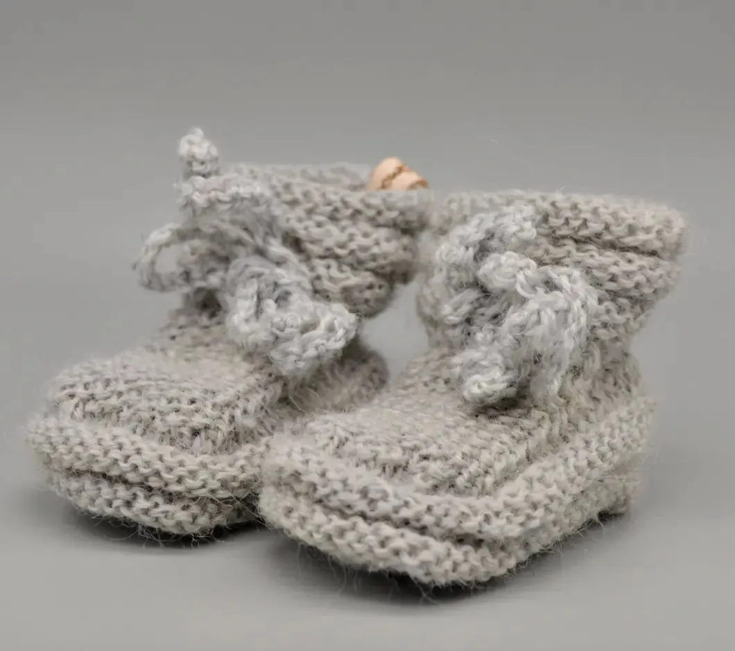 Baby Knitted Wool Booties