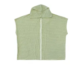 Bambury | Beach Poncho Front Adult Zip - Olive