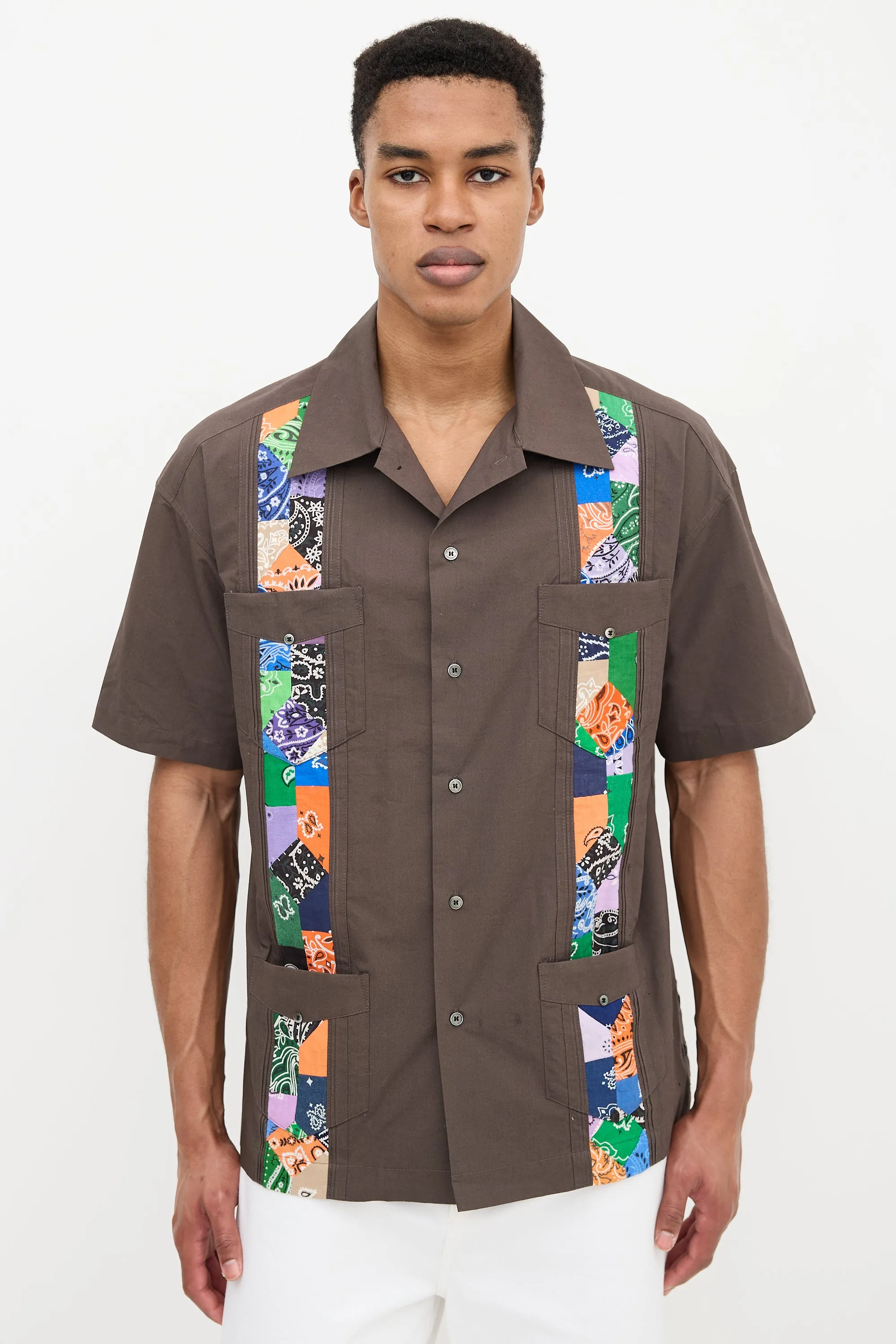 Bandana Panel Shirt