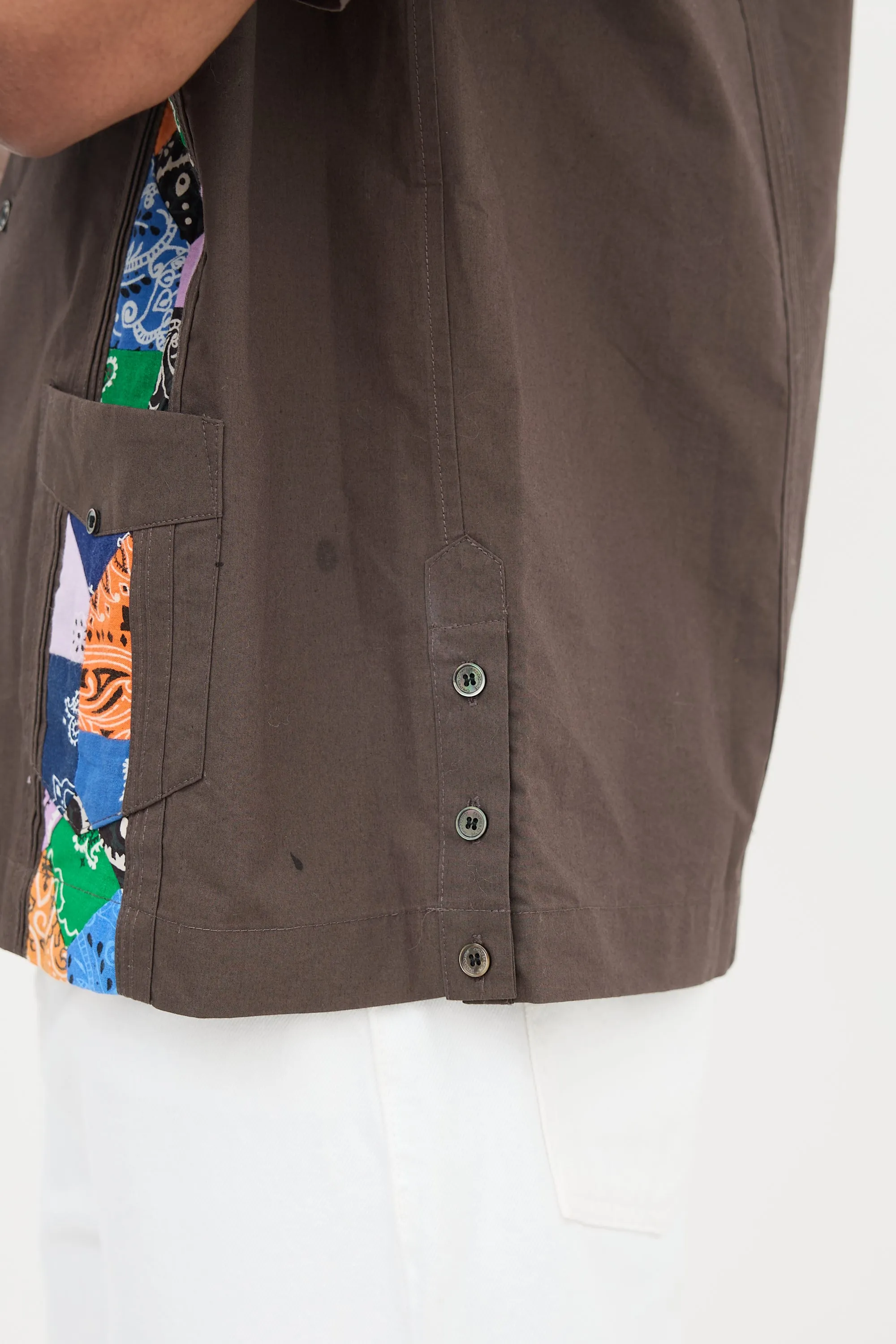 Bandana Panel Shirt