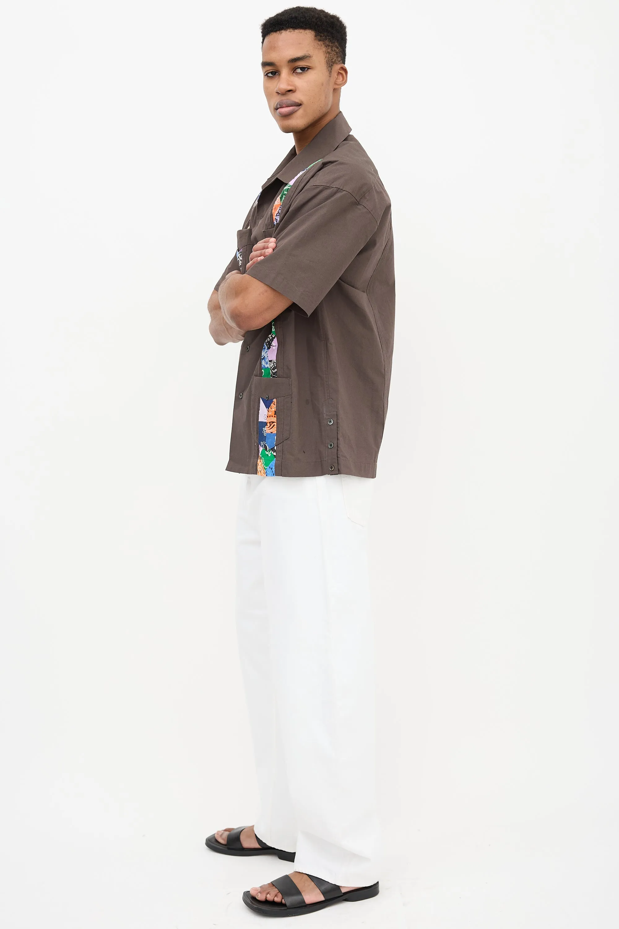 Bandana Panel Shirt