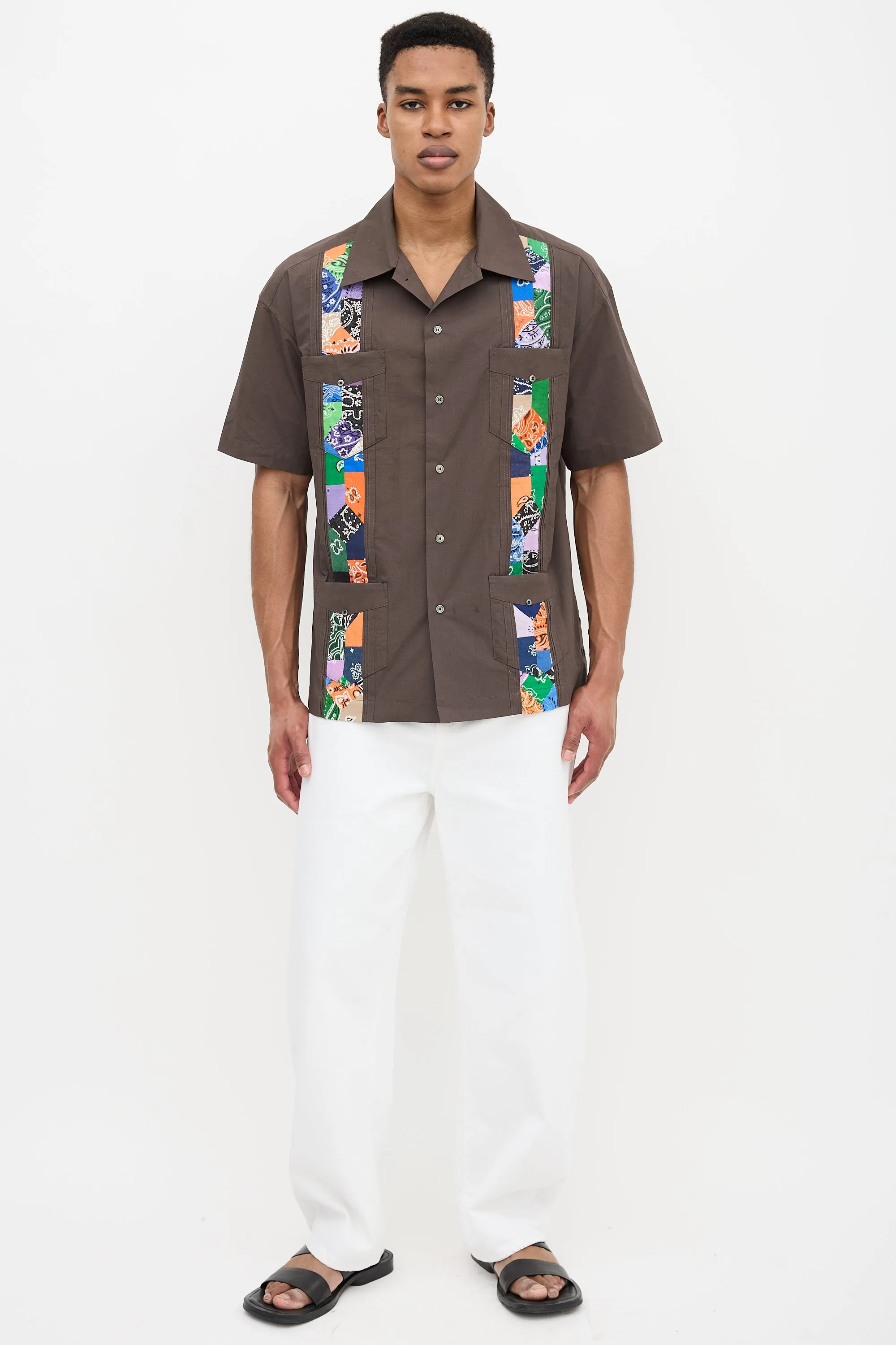 Bandana Panel Shirt