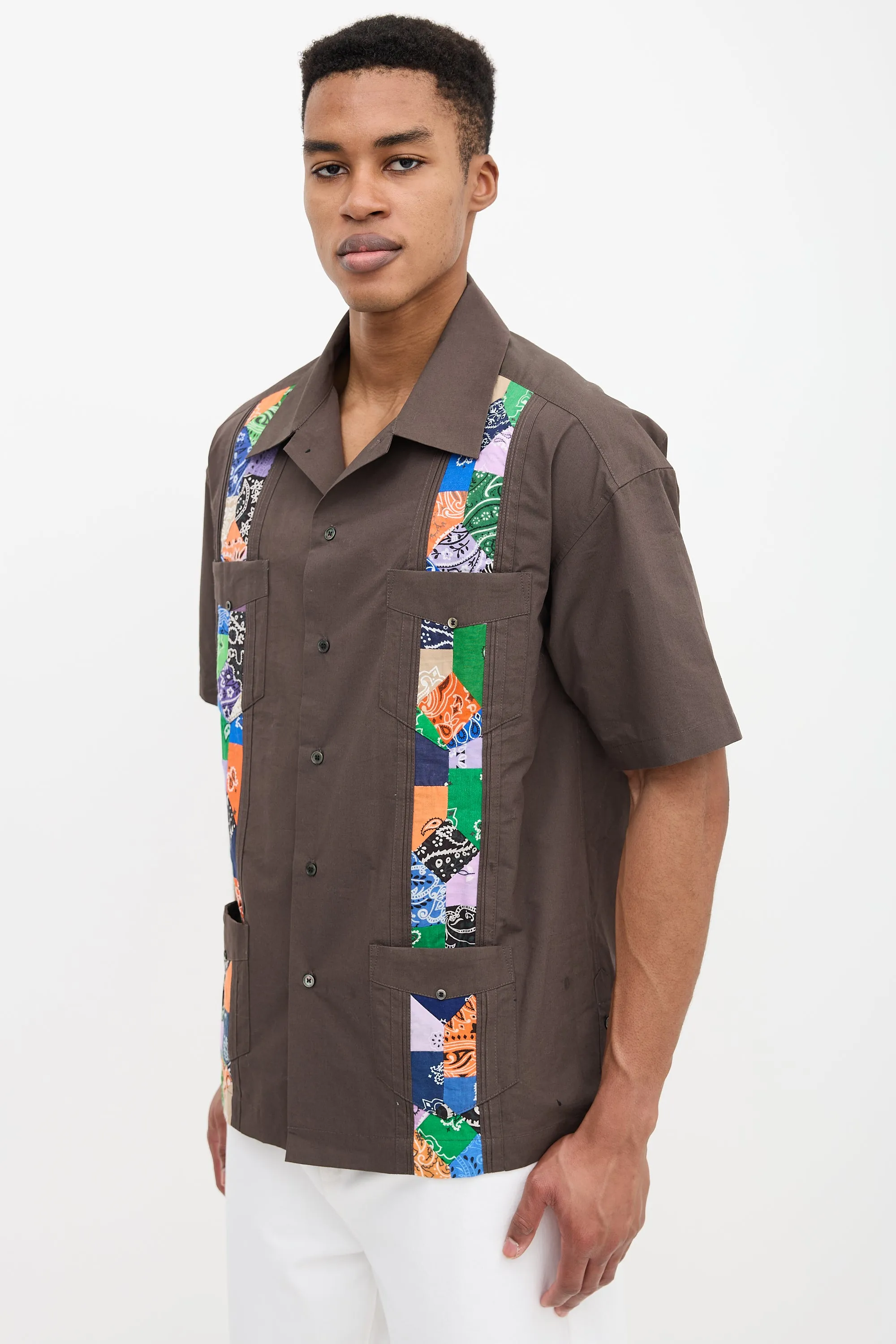Bandana Panel Shirt
