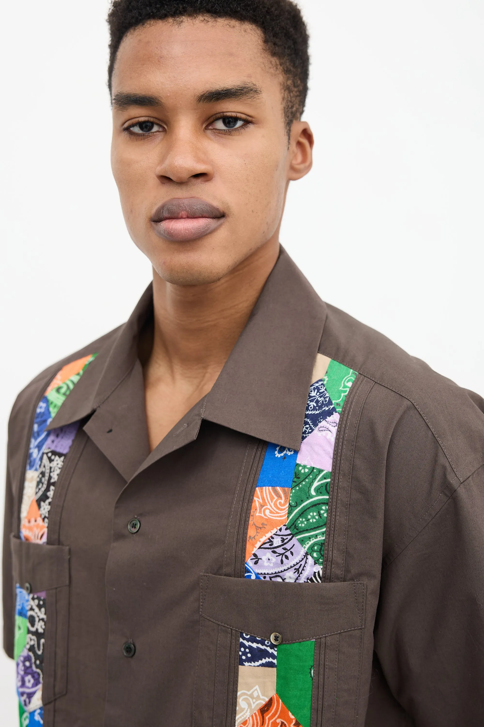 Bandana Panel Shirt