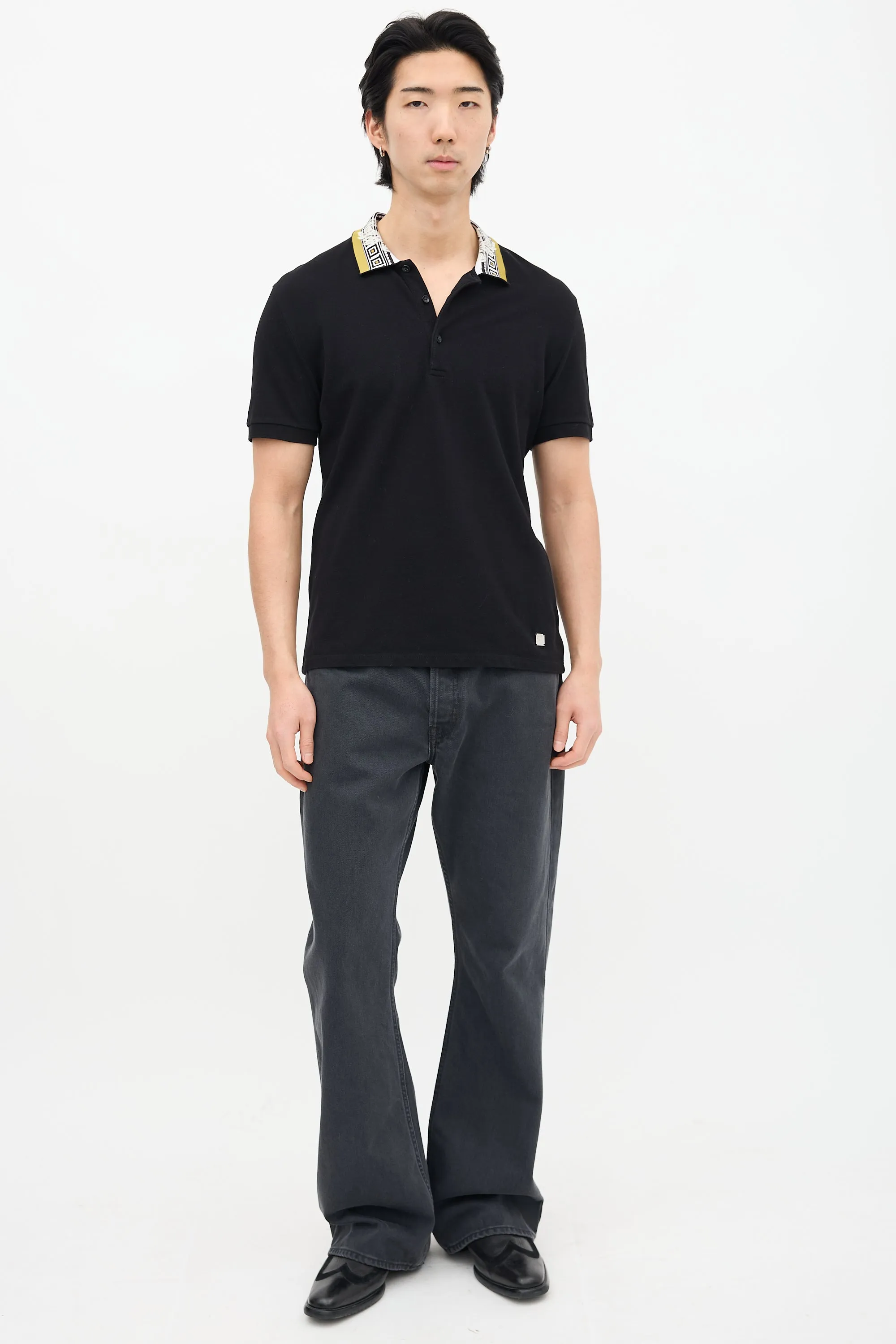 Baroque Collar Polo