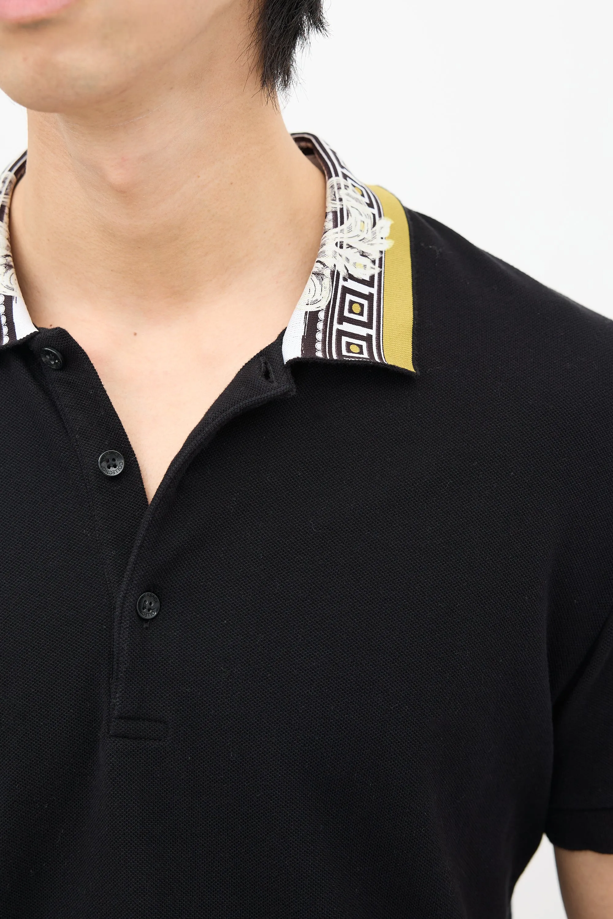 Baroque Collar Polo