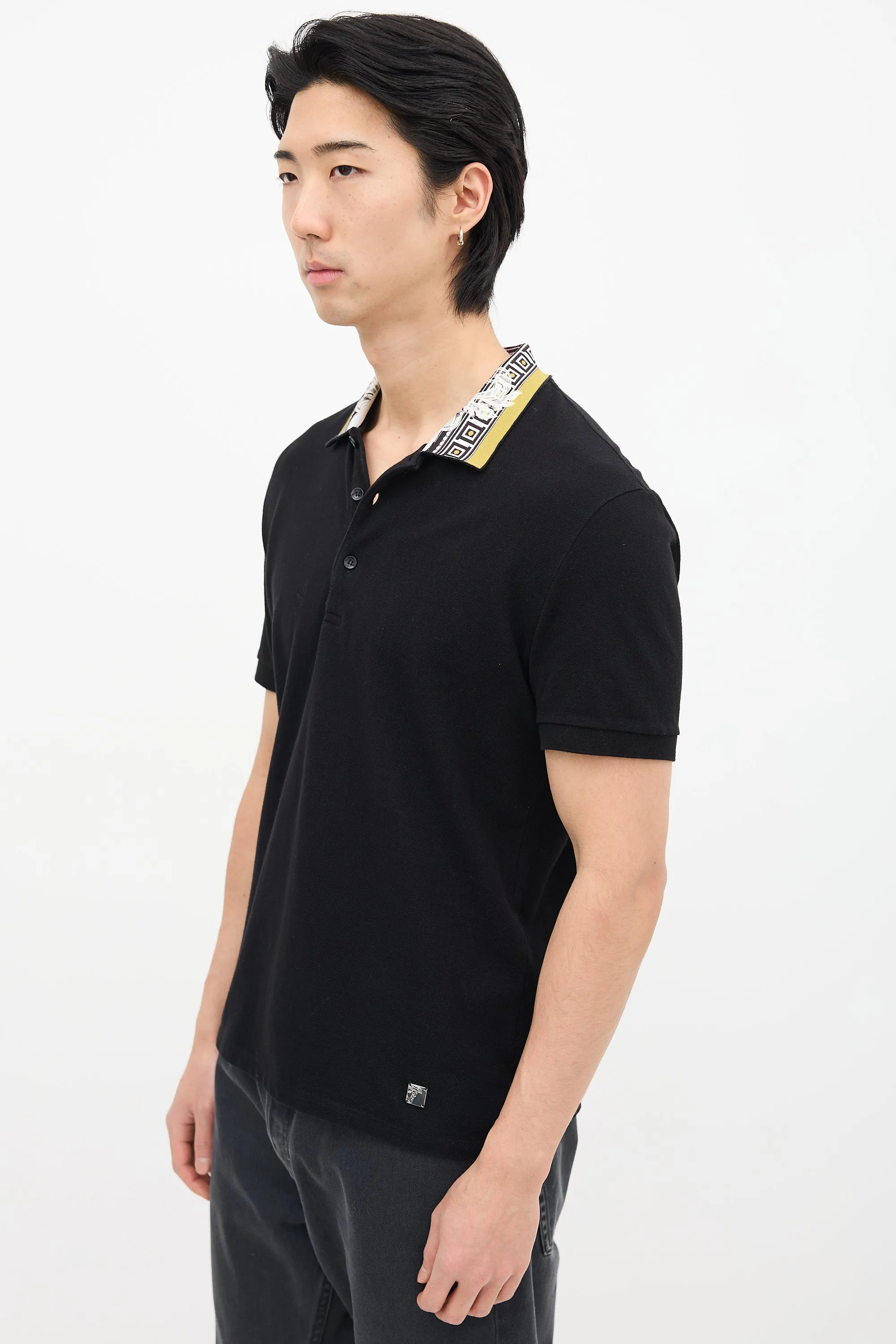 Baroque Collar Polo