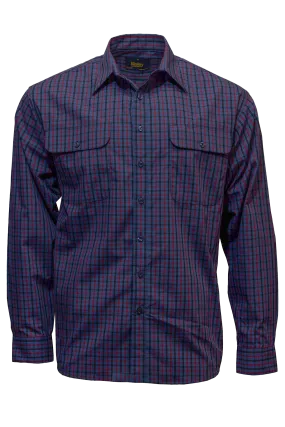 Bisley Long Sleeve Small Check Shirt