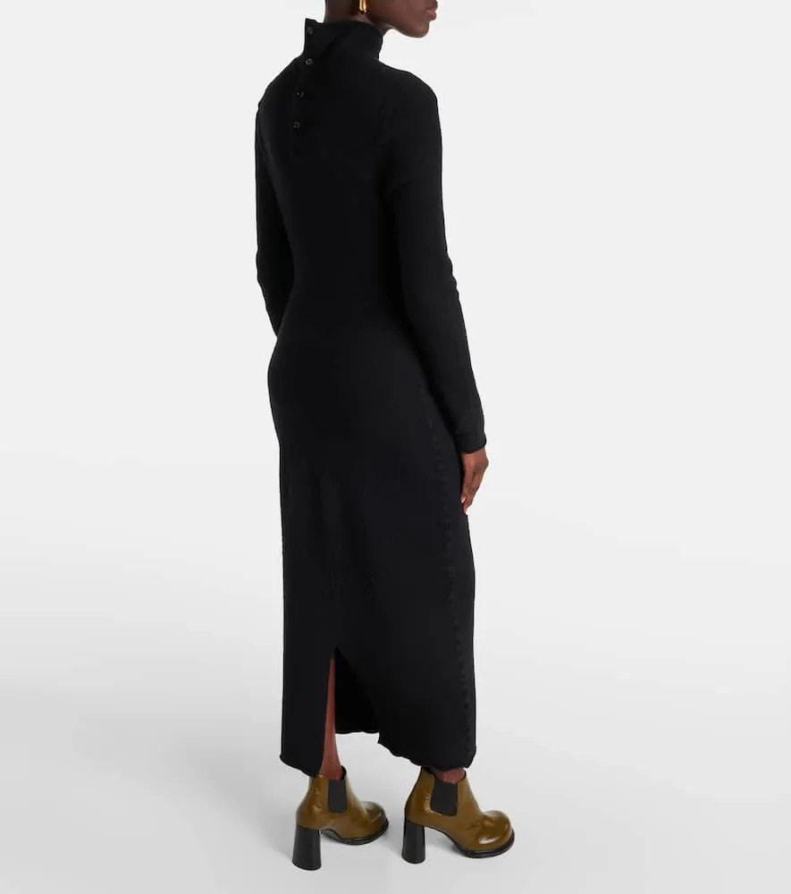 Bottega Veneta Knitted wool maxi dress