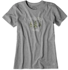 Camo Trees Crusher T-Shirt by Life is good