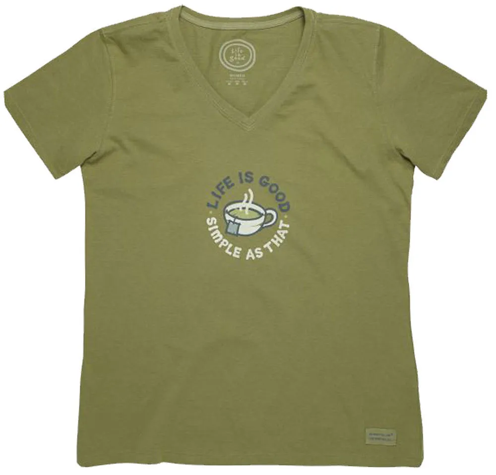 Crusher Simple Tea Cup T-Shirt by Life is good