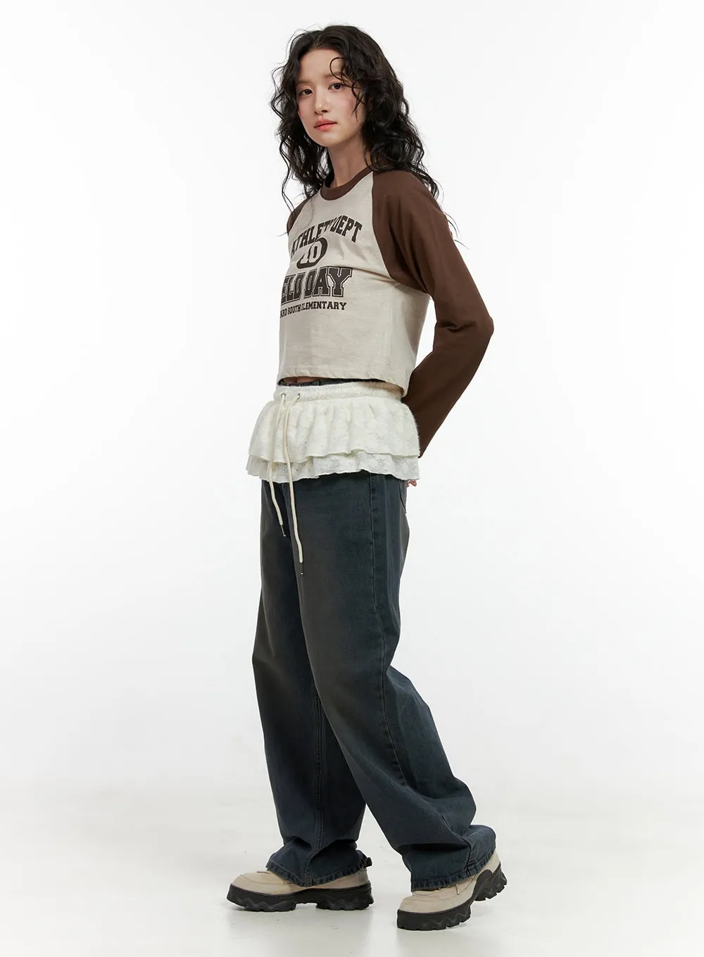 Daphne Comfy Wide-Leg Jeans ON404