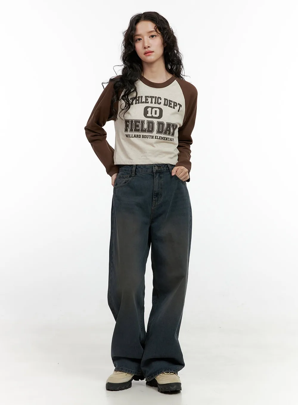 Daphne Comfy Wide-Leg Jeans ON404