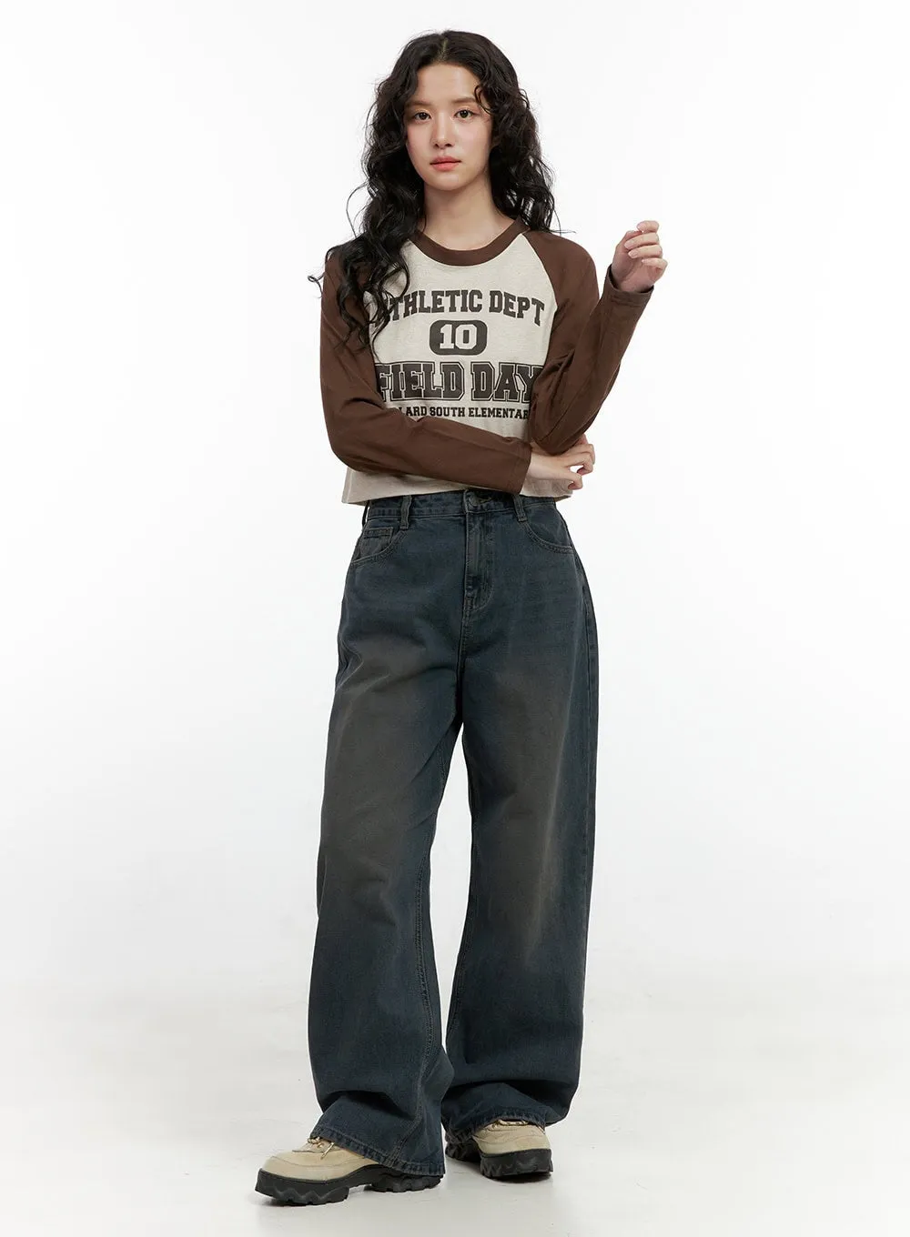 Daphne Comfy Wide-Leg Jeans ON404
