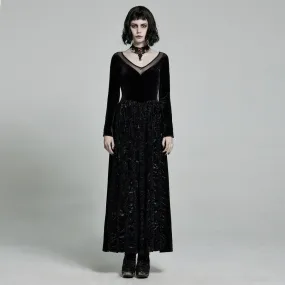 Dark long dress