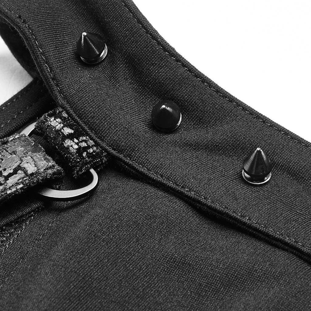 Dark Punk Short Dress
