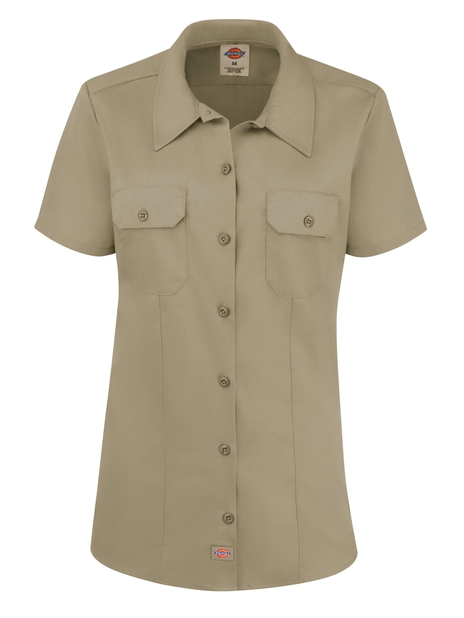 Dickies Women's Short-Sleeve Traditional Work Shirt