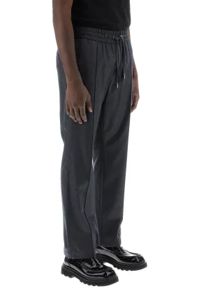 Dolce & gabbana flannel trousers for men