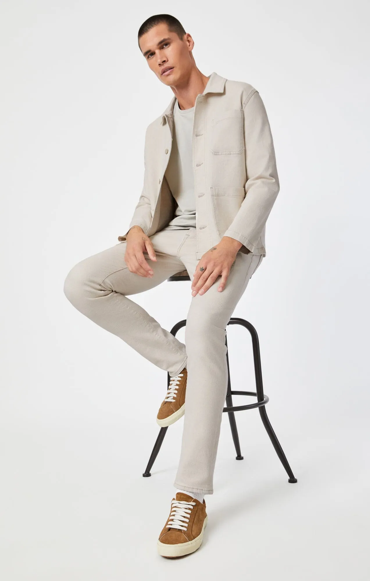 JAKE SLIM LEG IN NATURAL ECRU DENIM
