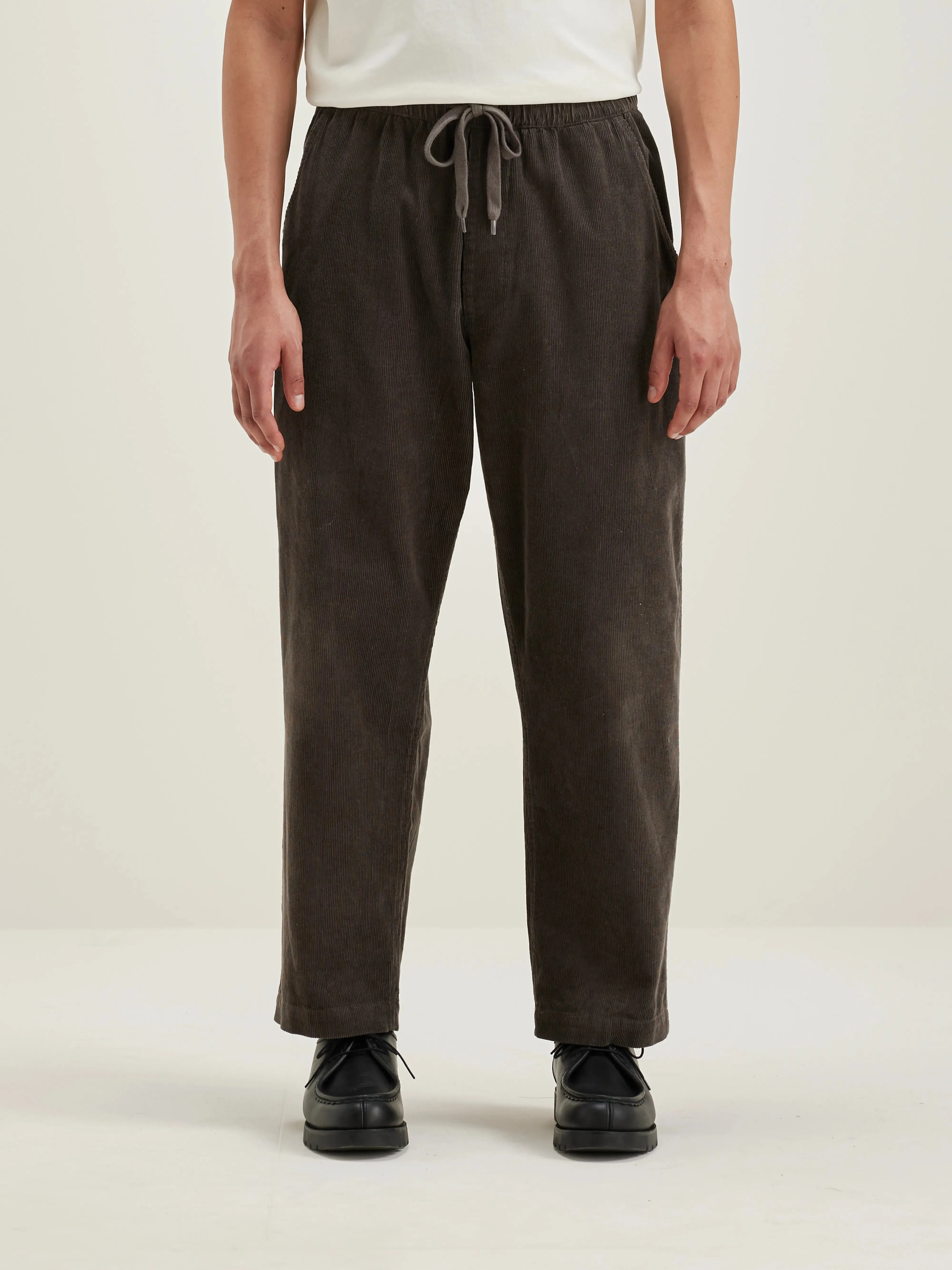 Julius baggy trousers (242 / M / DEEP GREY)