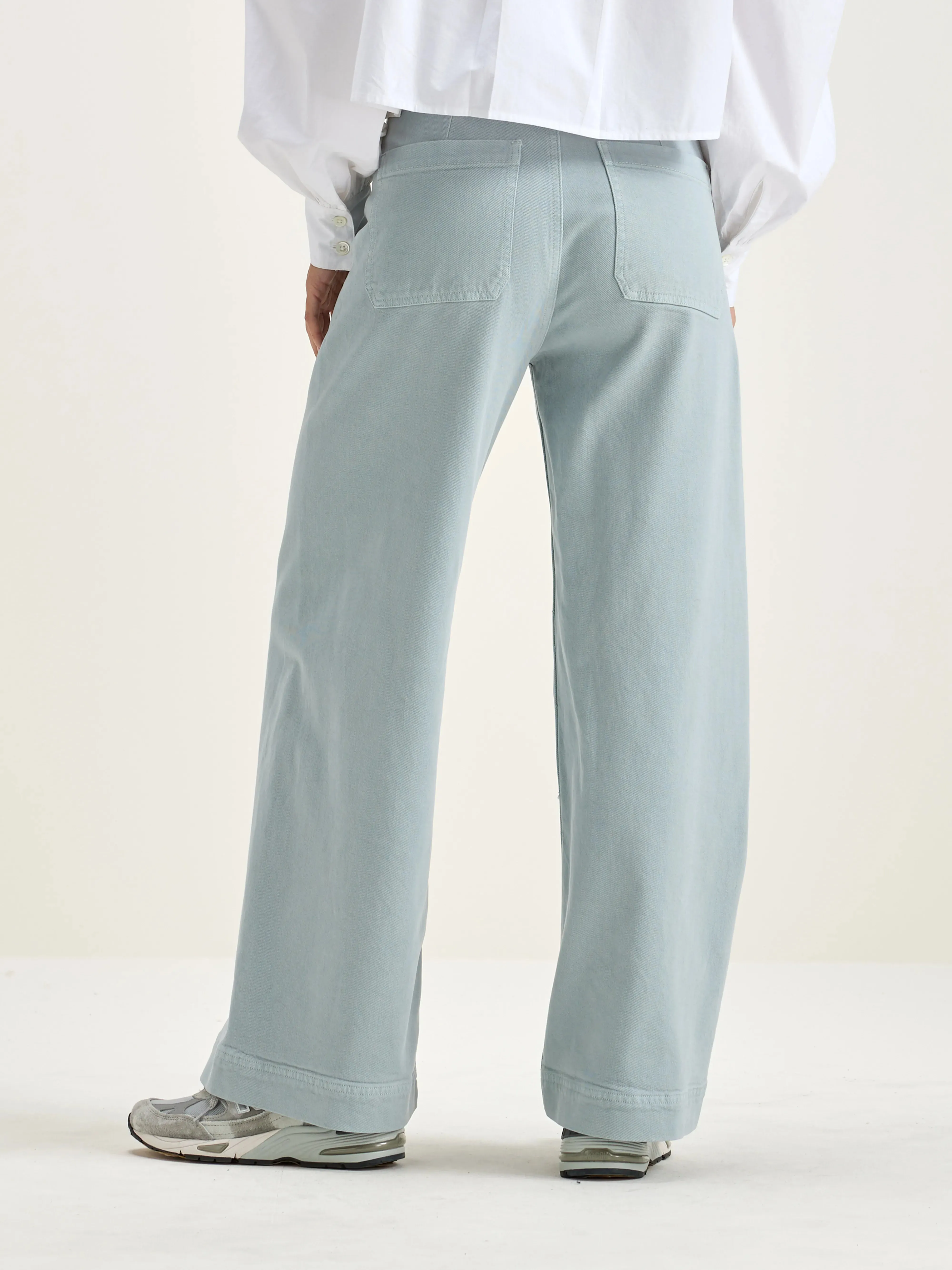 Lottie wide trousers (242 / W / GIVRE)