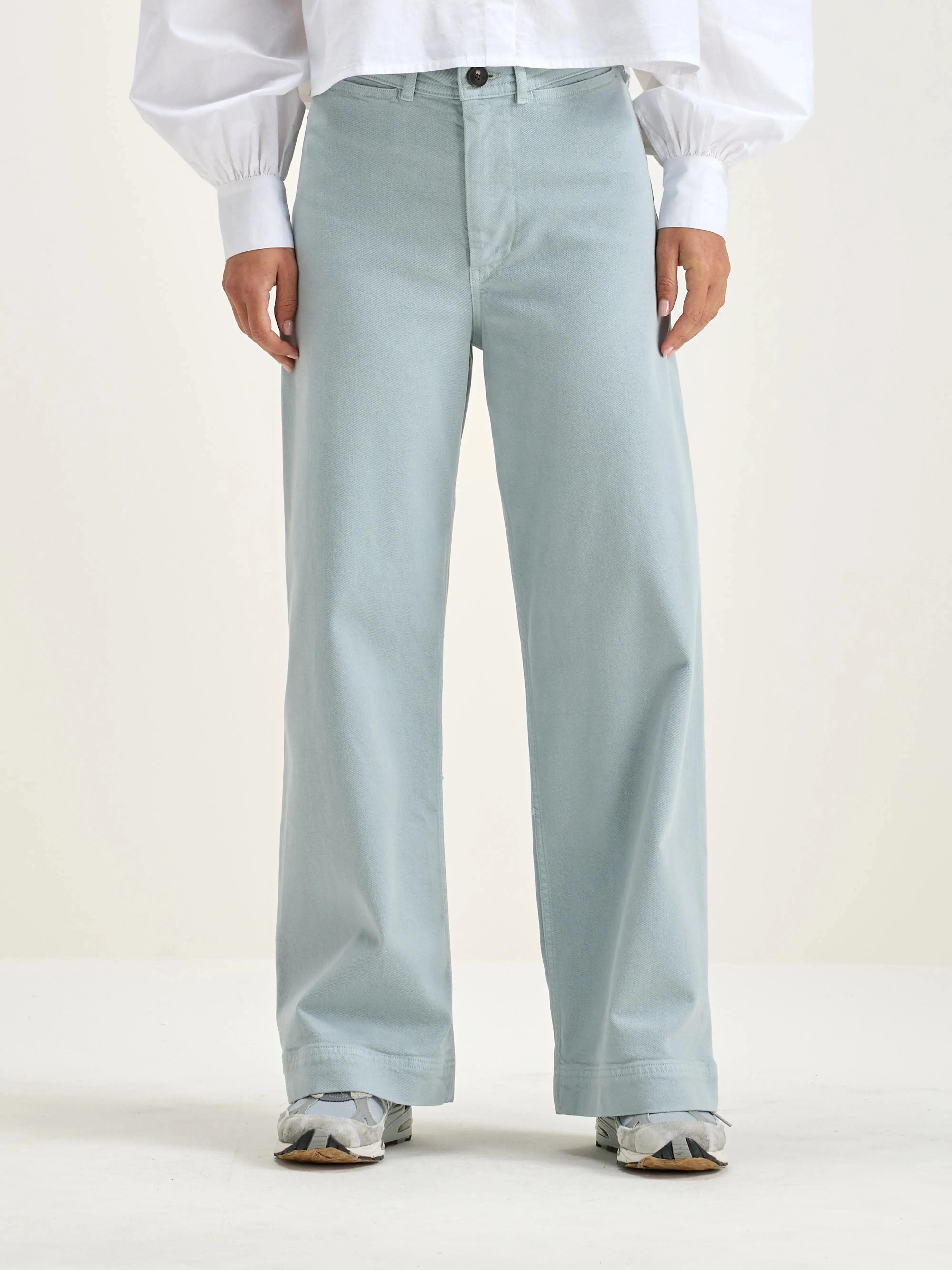 Lottie wide trousers (242 / W / GIVRE)
