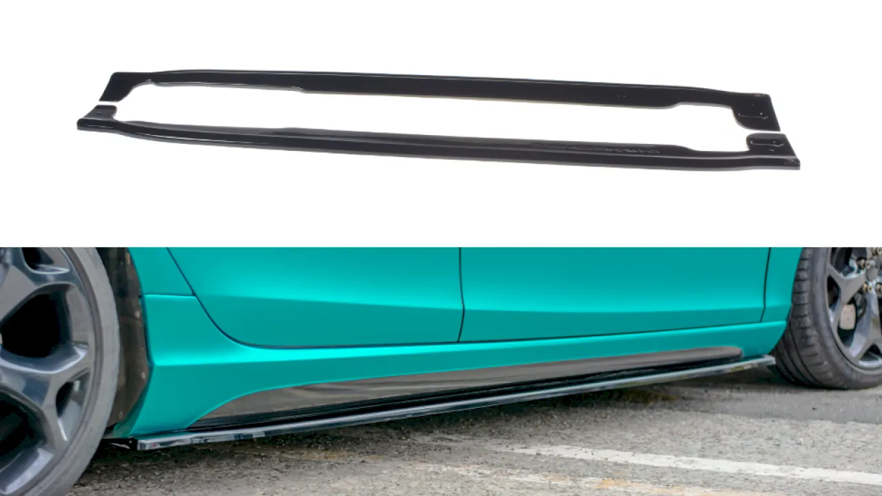 Maxton Design - SIDE SKIRTS DIFFUSERS VOLVO V40 R-DESIGN(2012-19)