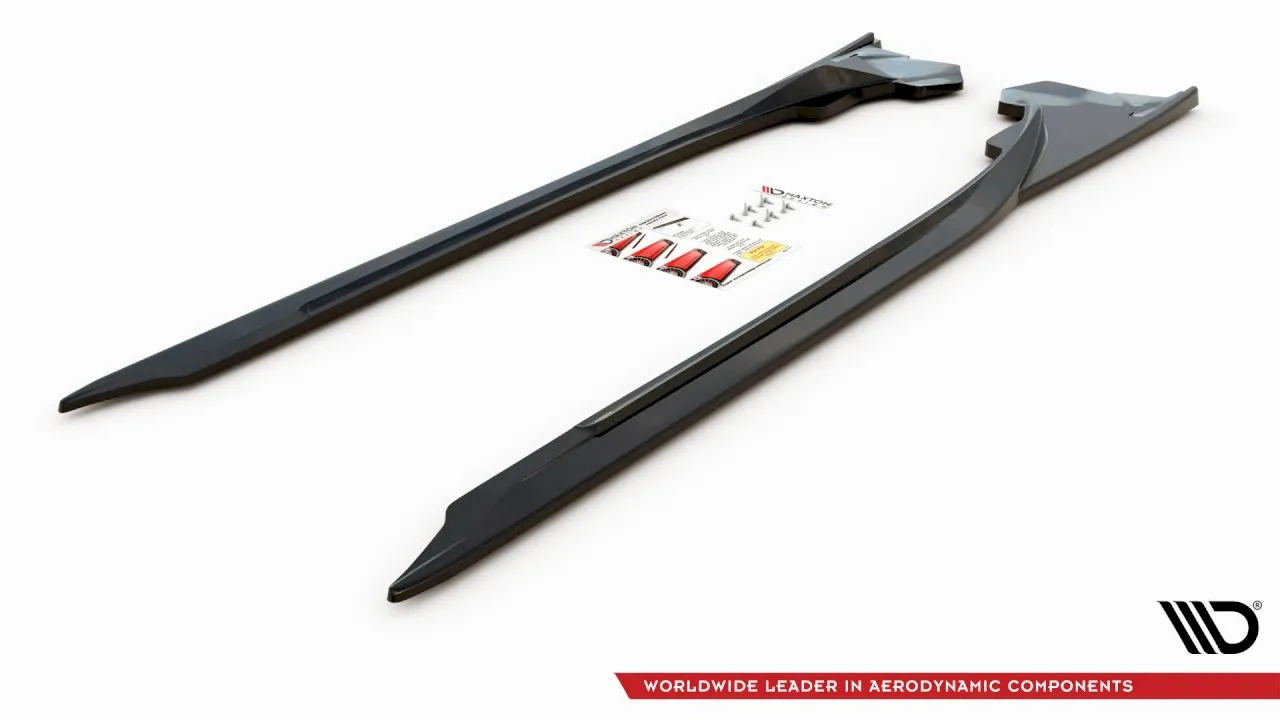 Maxton Design - SIDE SKIRTS SPLITTERS BMW I8 (2014-2020)