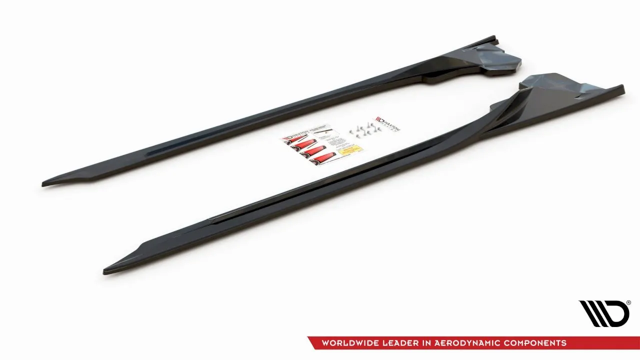 Maxton Design - SIDE SKIRTS SPLITTERS BMW I8 (2014-2020)