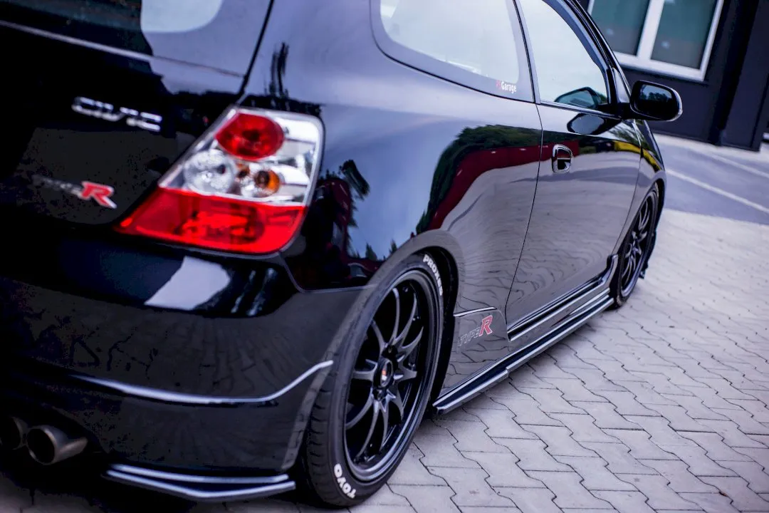 Maxton Design - SIDE SKIRTS SPLITTERS HONDA CIVIC EP3 (MK7) TYPE-R/S FACELIFT (2004-2006)