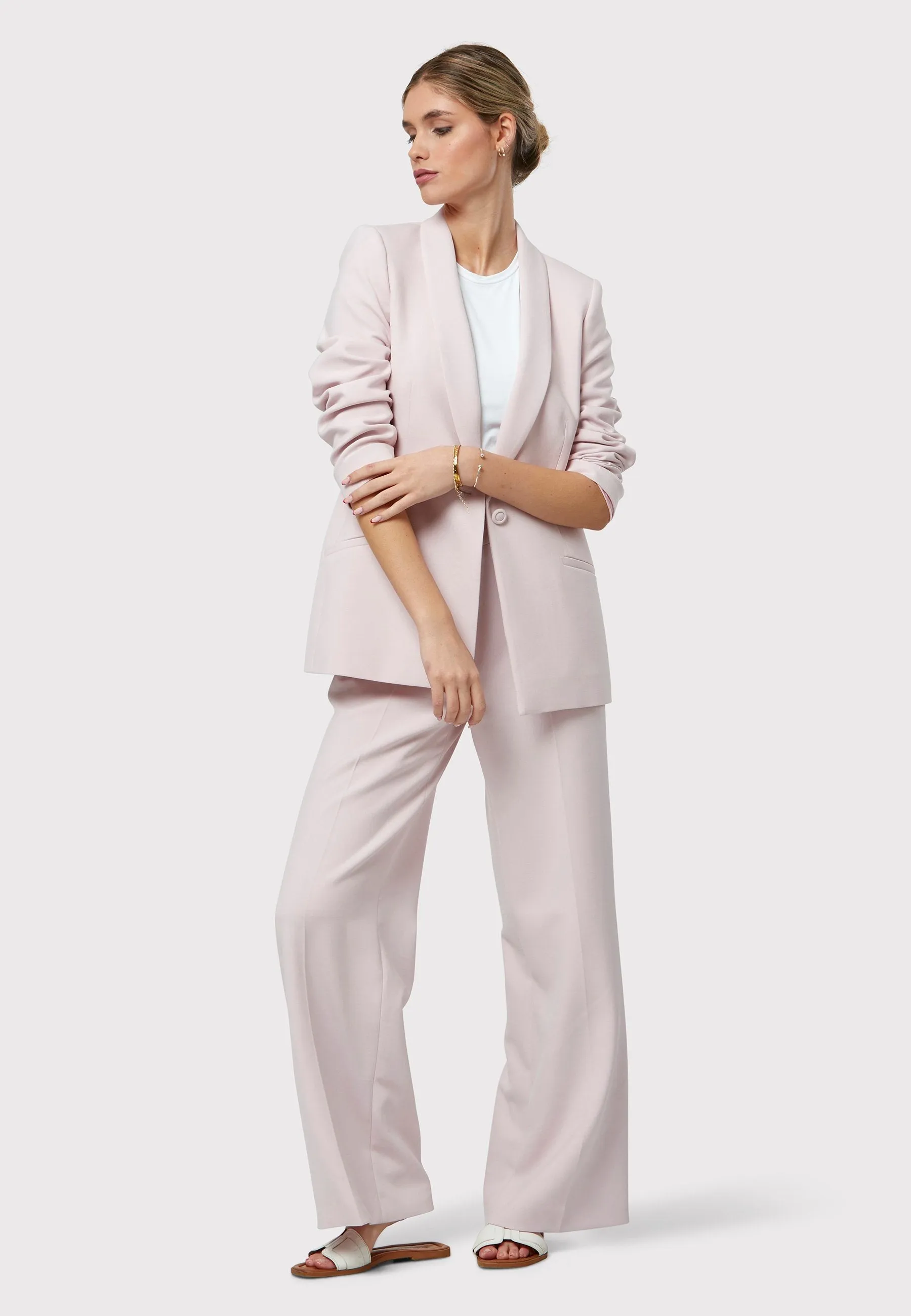Naomi Soft Pink Trousers