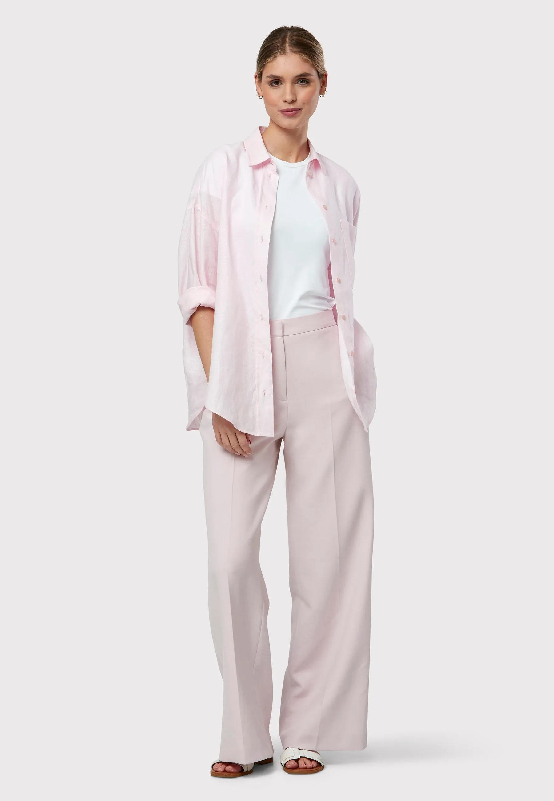 Naomi Soft Pink Trousers