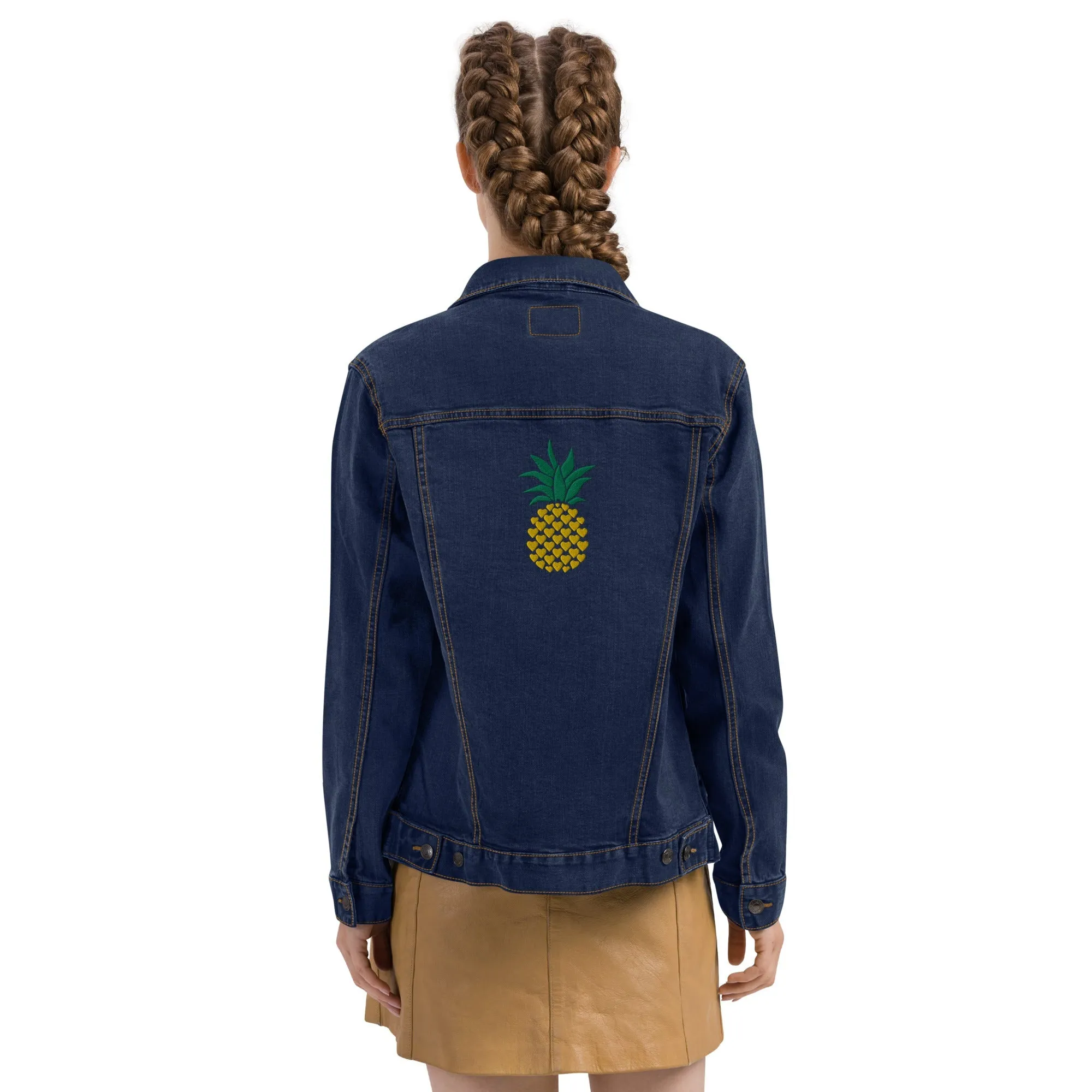 Pineapple Denim Jacket
