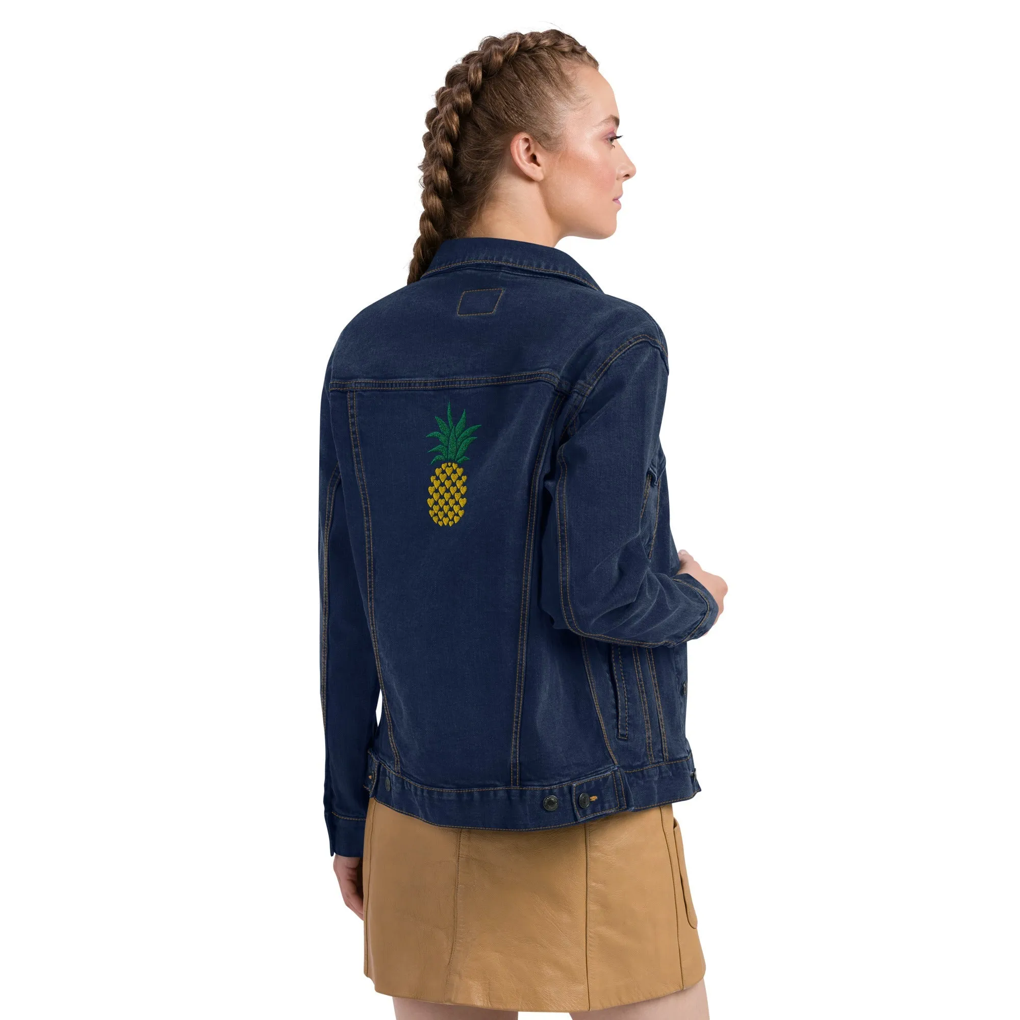 Pineapple Denim Jacket