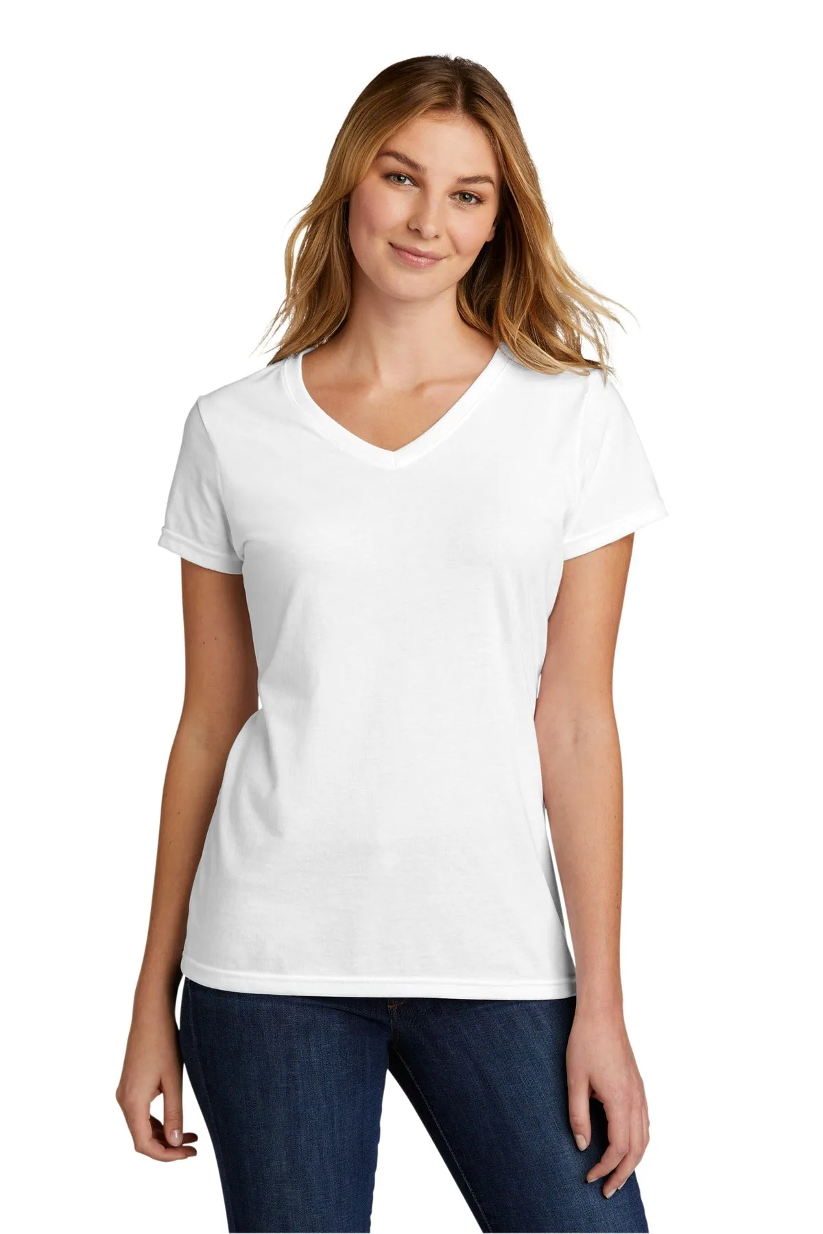 Port & Company Ladies Tri-Blend V-Neck Tee. LPC330V