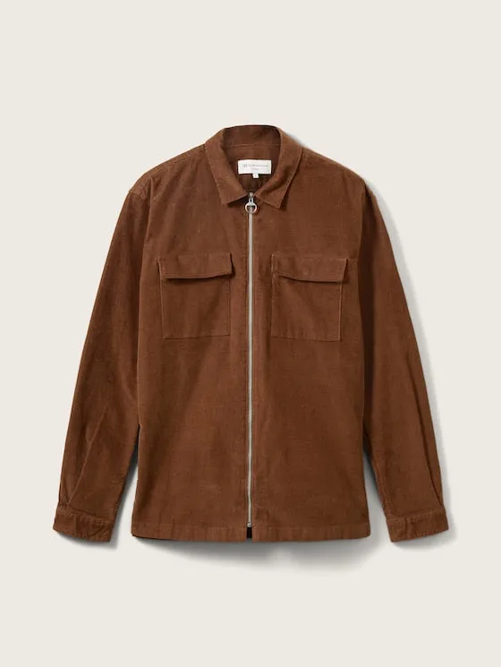Relaxed Corduroy Shacket