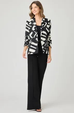 Relaxed-Fit Printed Jacket