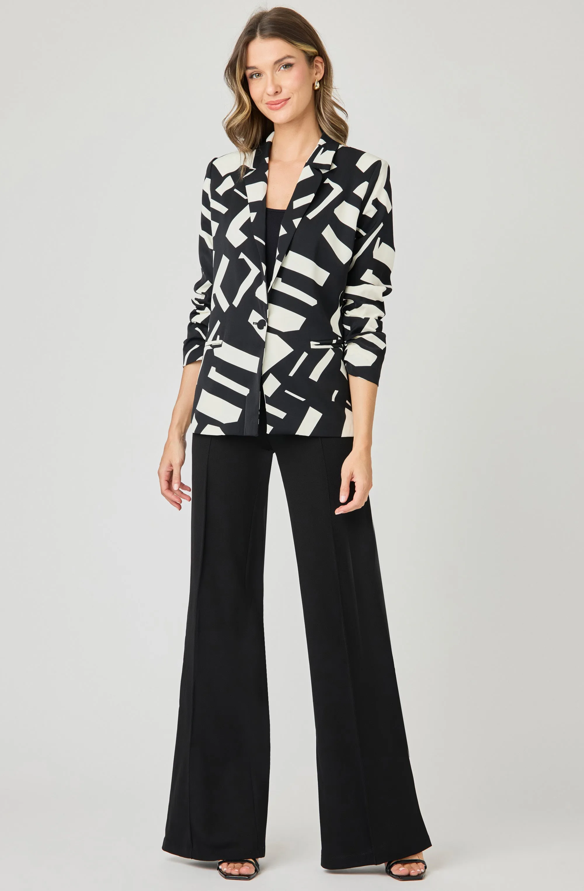 Relaxed-Fit Printed Jacket