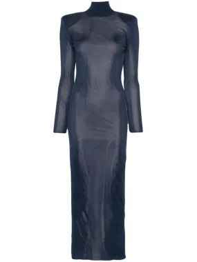Self-Portrait knitted maxi dress